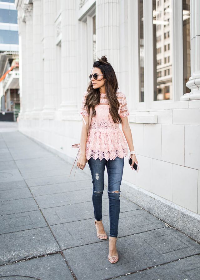 Crochet Pink Top via