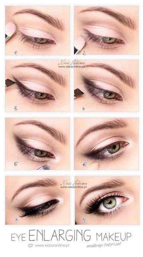 Peach Eye Makeup via