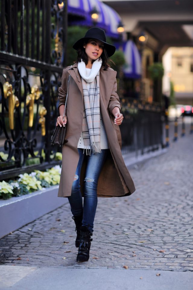 Trench Coat for Winter via