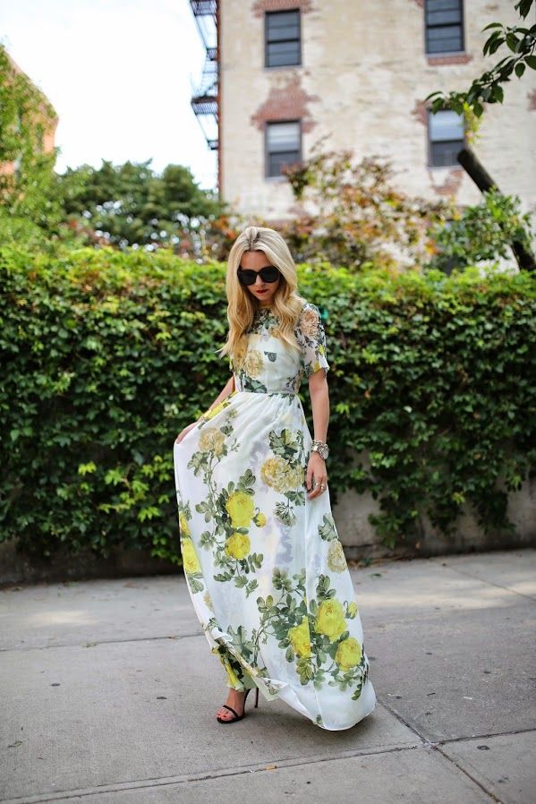 White Maxi Dress and Strap Sandal Heels via