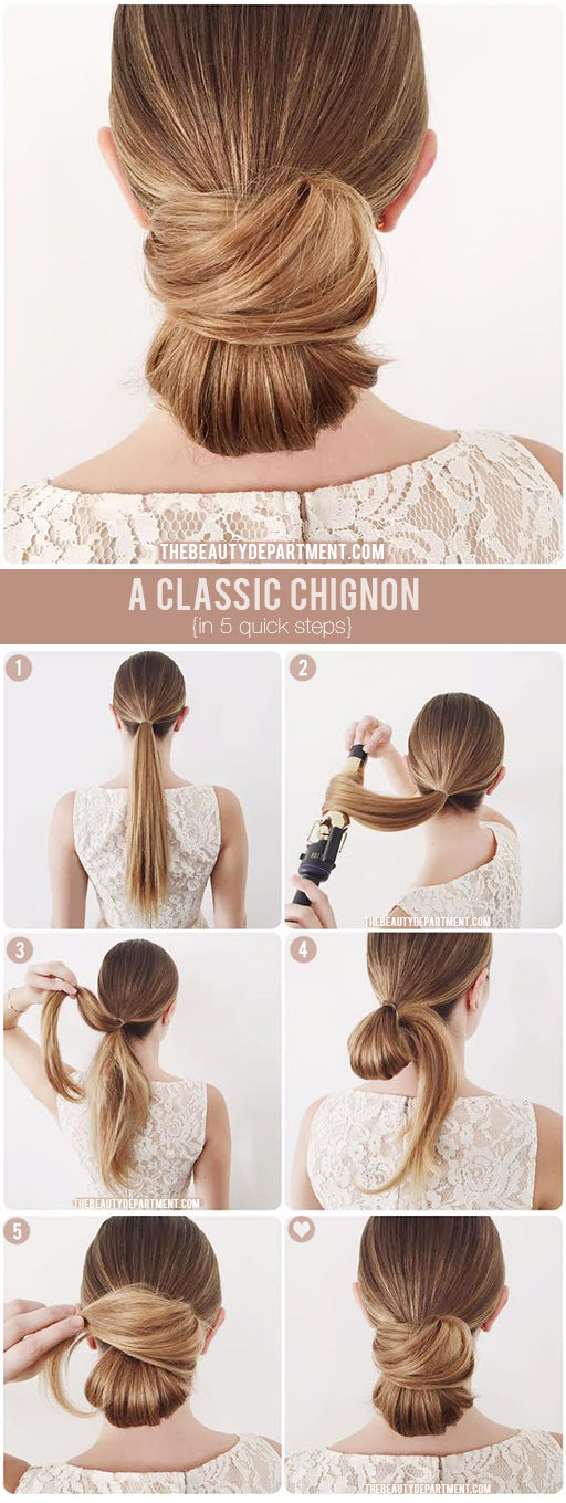 Wrap Chignon via