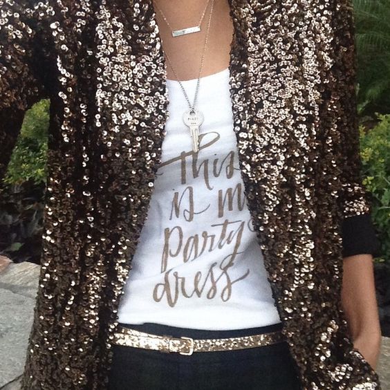 How to Wear Glitter From Head to Toe How to Wear Glitter From Head to Toe