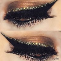 How to Wear Liquid Glitter Eyeliner