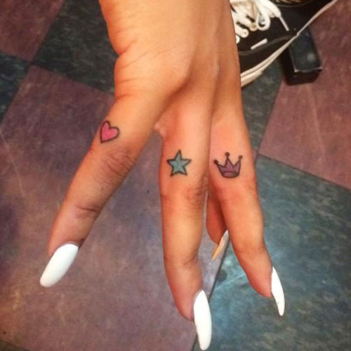 bahja-rodriguez-tattoos-cute-small-finger-tattoos