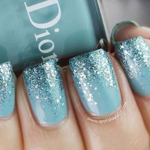 Glitter Nails via