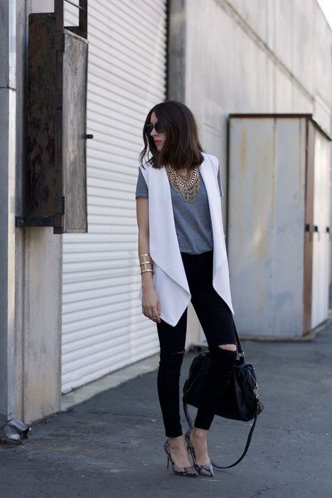 grey-top-ripped-jeans-and-white-vest via