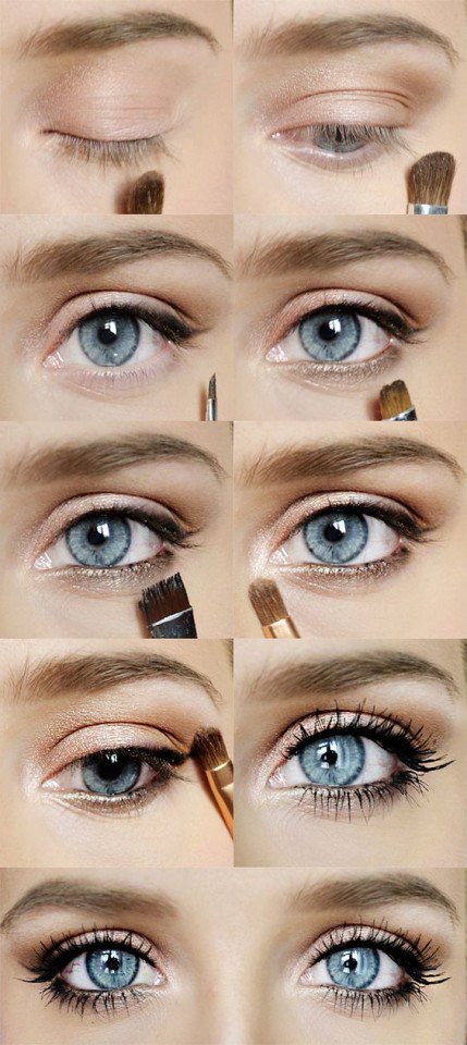 nude-eye-makeup via