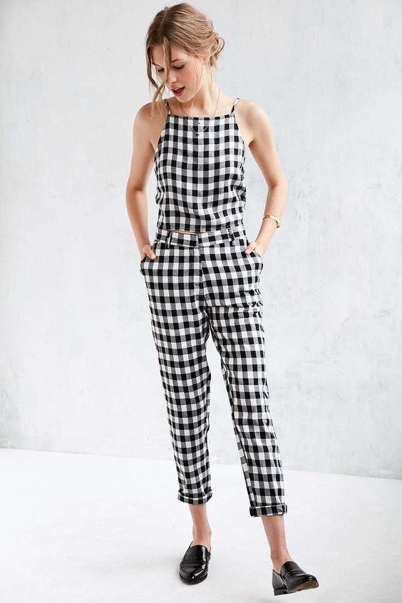 plaid-jumpsuit via