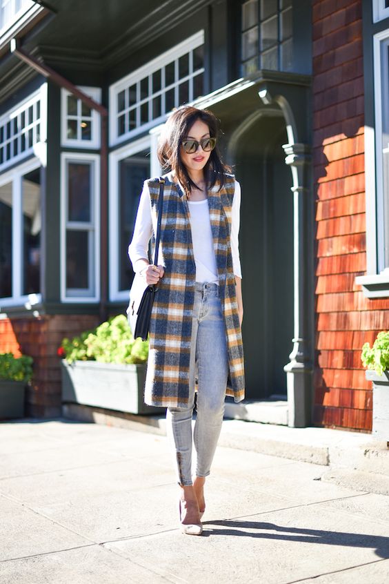 plaid-vest via