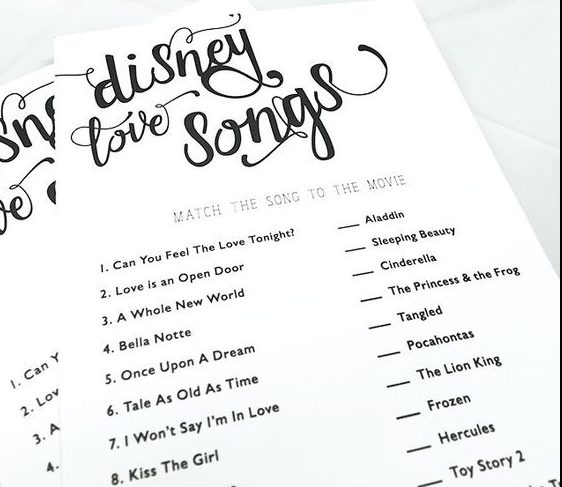 disney-love-songs-match