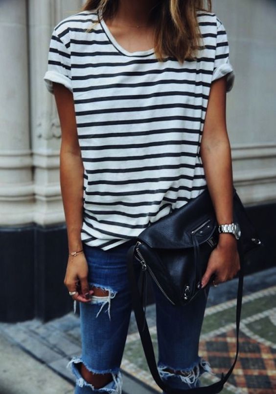 How to Pull Off Stripes