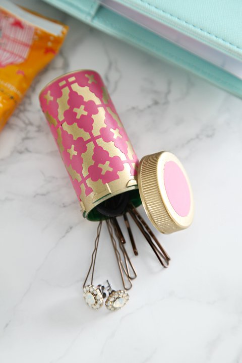 diy-hair-pin-bottle via