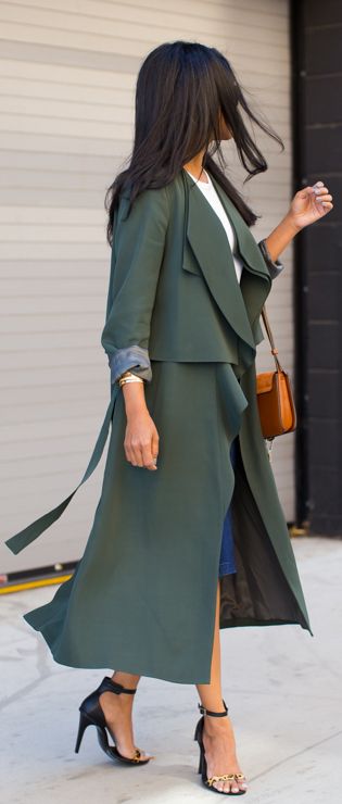 green-trench-coat-and-sandals via