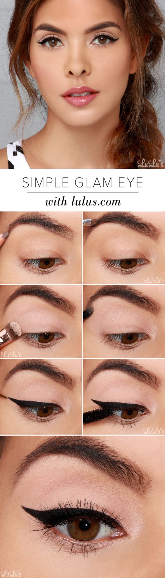 simple-glam-eye-makeup-for-brides via