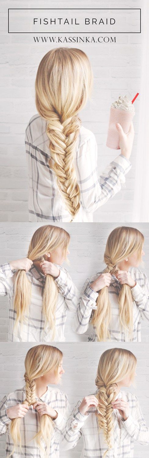 blunt-fishtail-braid via