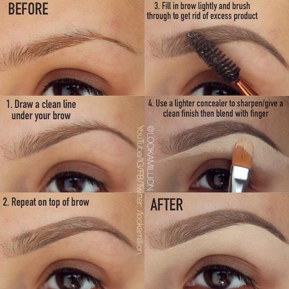 makeup-guide-for-eye-brows via