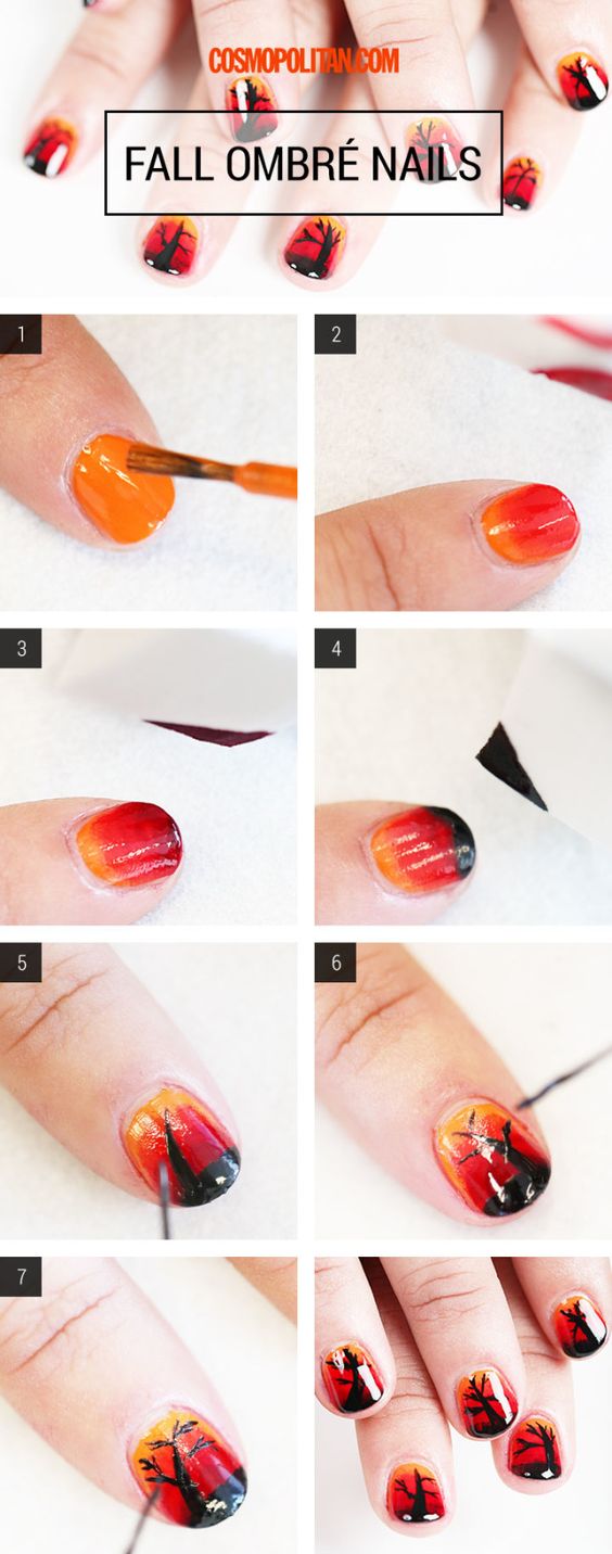 ombre-nails via