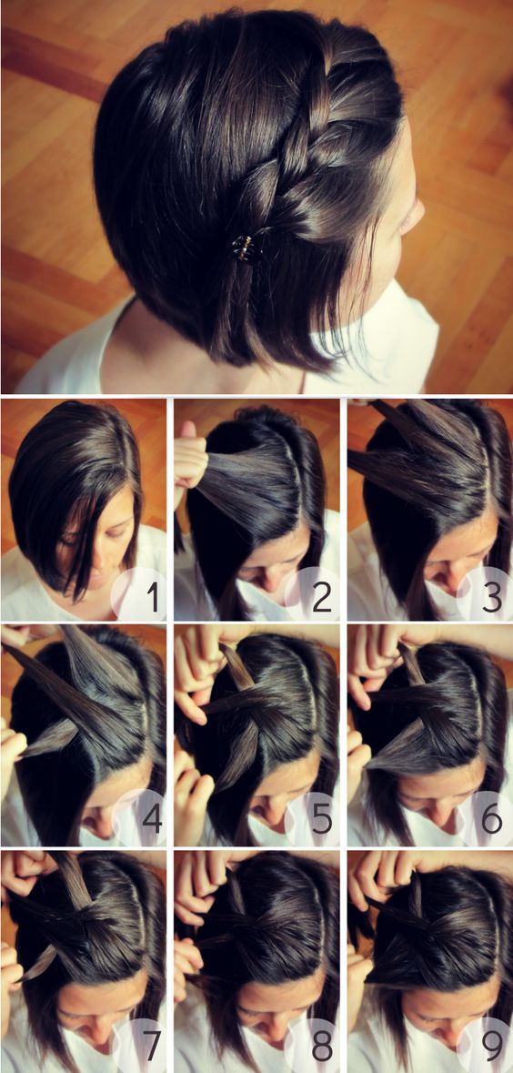 short-bob-with-braided-bangs via