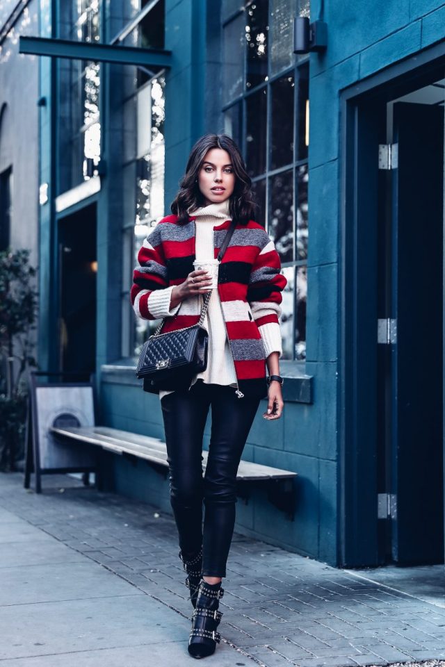 striped-coat via