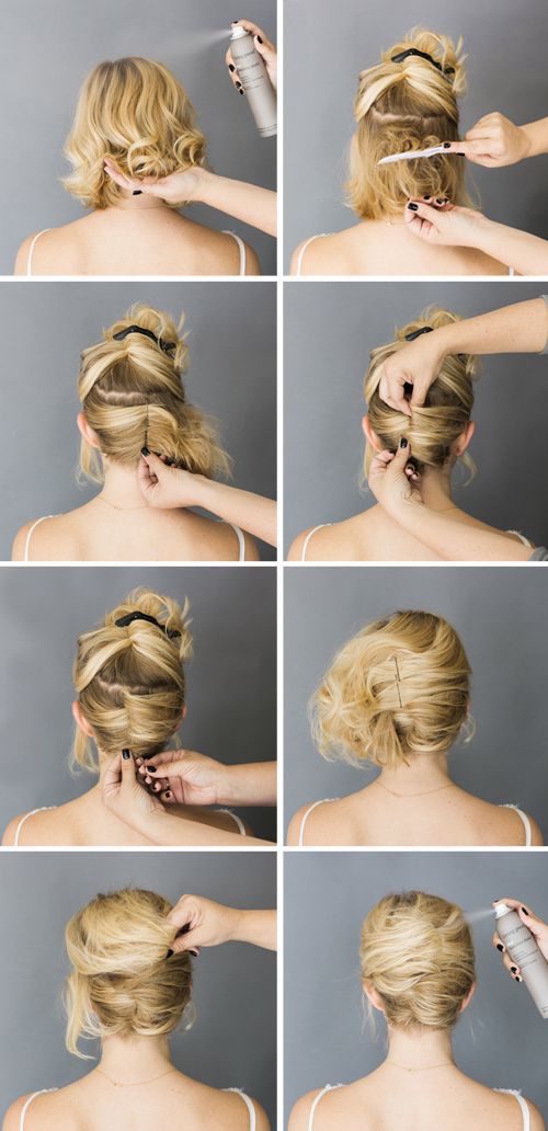 updo-hairstyle via