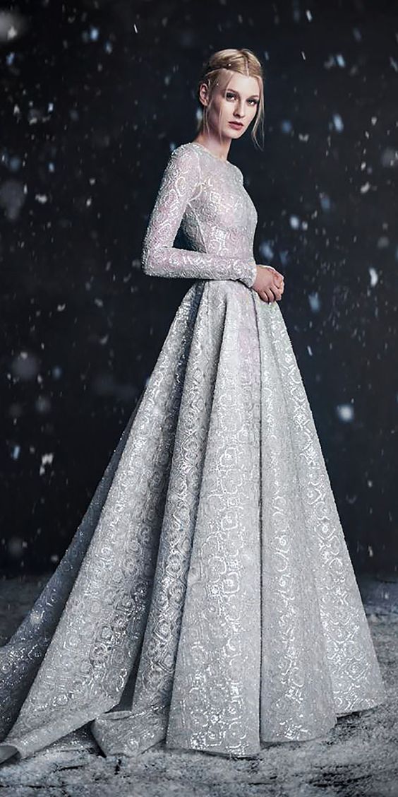 Winter Wonderland Wedding Dress