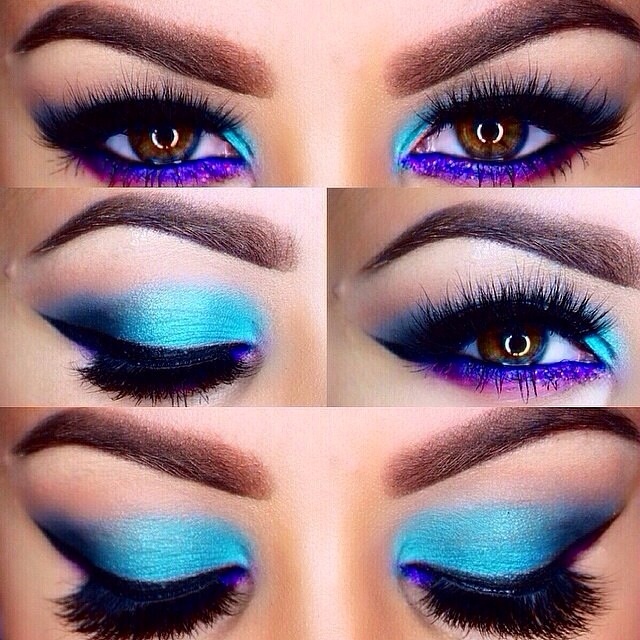 How to Rock Blue Makeup Looks - Blue Makeup Ideas & Tutorials