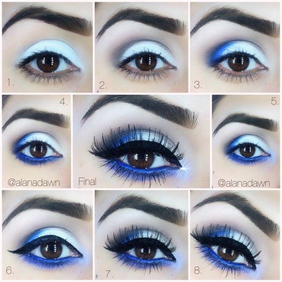 Come Roccia Blu Trucco Sembra - Blu Idee Trucco Tutorial