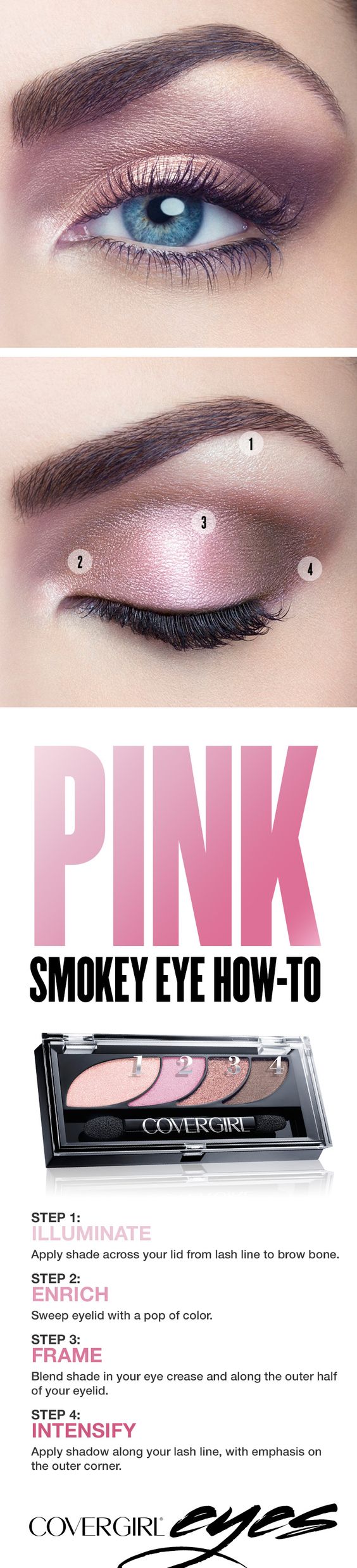 Pink Smokey Eyes