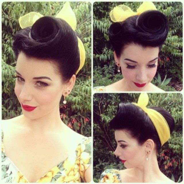 Elegant Retro Hairstyles for Women - Vintage Hairstyles