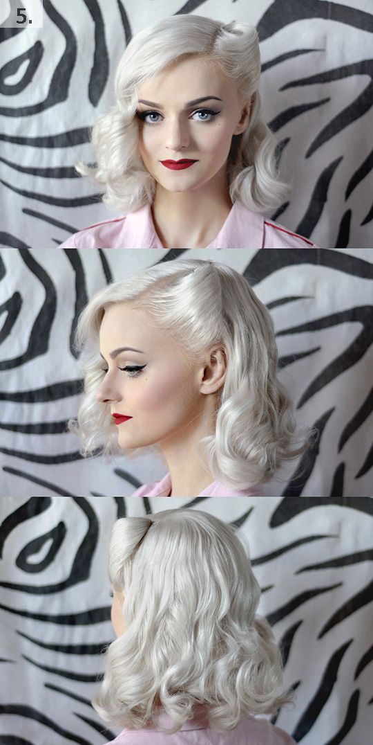 Elegant Retro Hairstyles for Women - Vintage Hairstyles