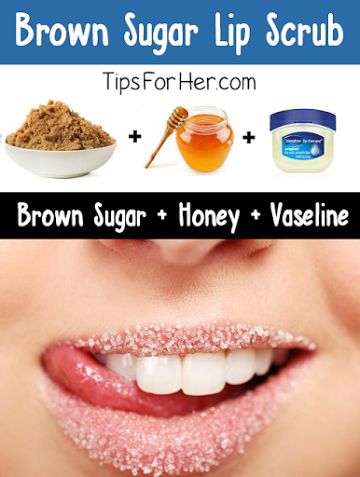 Sugar scrub face mask