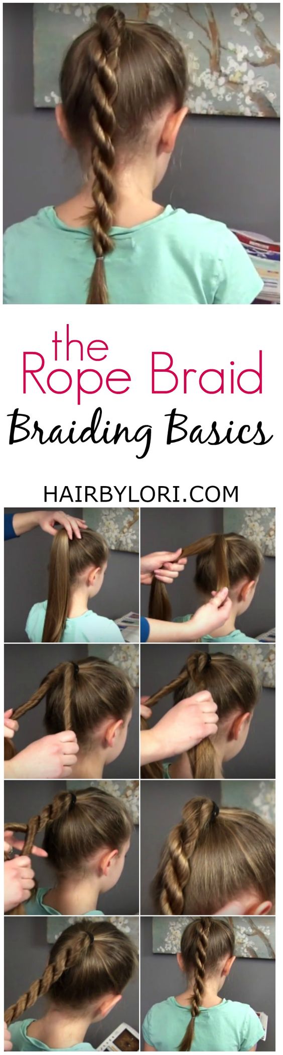 15 Hairstyles Inspired from Rope Braids - Pretty Designs