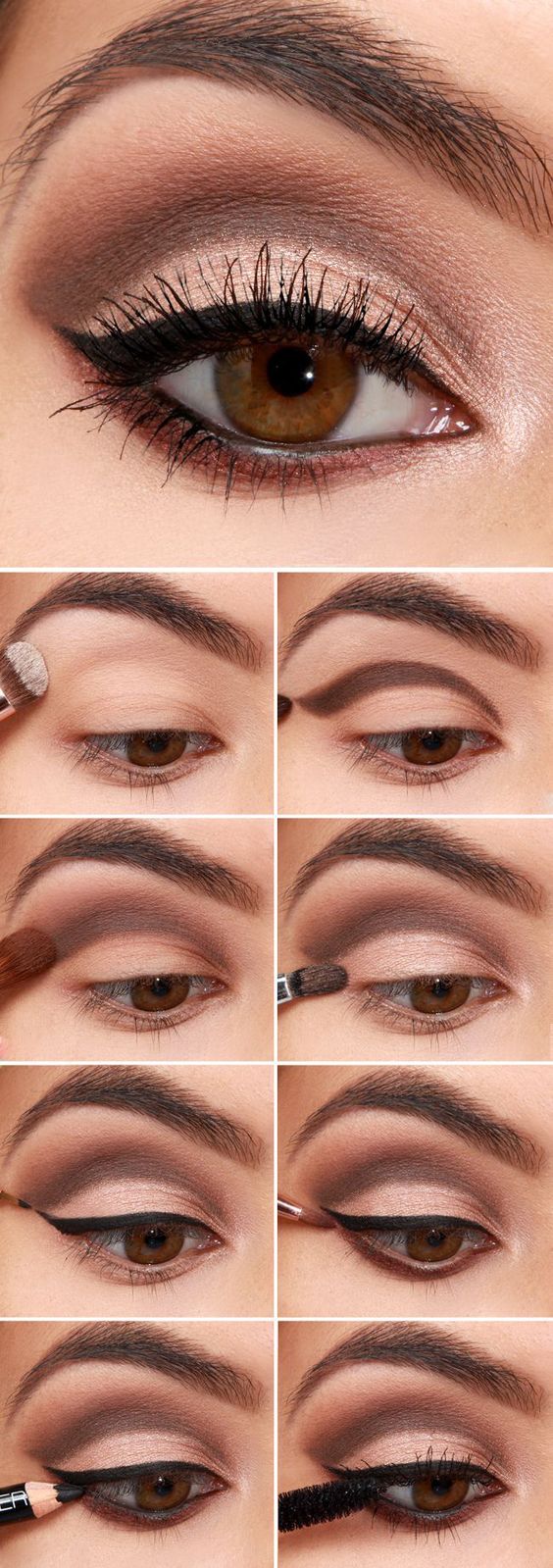 10 Super Easy Step by Step Eyeshadow Tutorials for Beginners