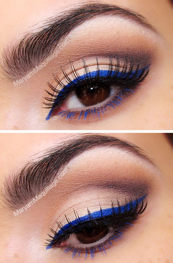 How to Apply Dramatic Colorful Eyeliner