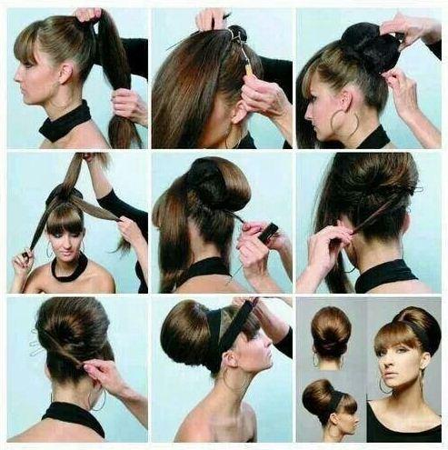 18 Pretty Simple Bun Hairstyles Tutorials