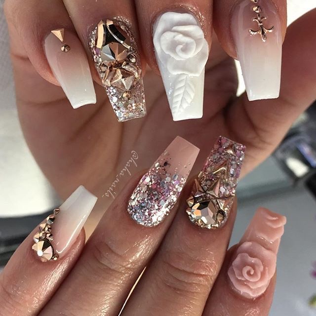 40 Best Metallic Nail Designs for 2018 - Nail Art Ideas