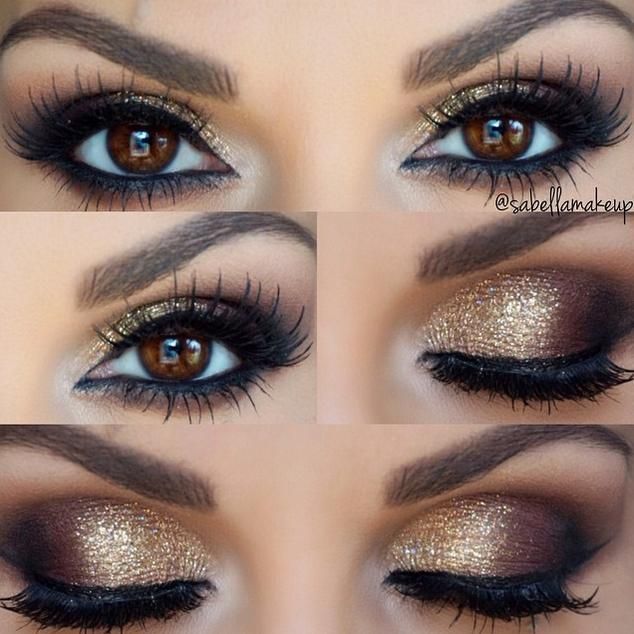 Brown Eyes Makeup Ideas Tutorials