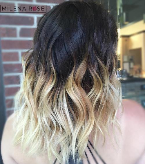 Trendy Hair Color Ideas - Blonde & Black Hairstyles