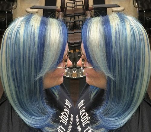 20 Sassy Blue Hair Colors & Styles - Best Blue Hairstyles