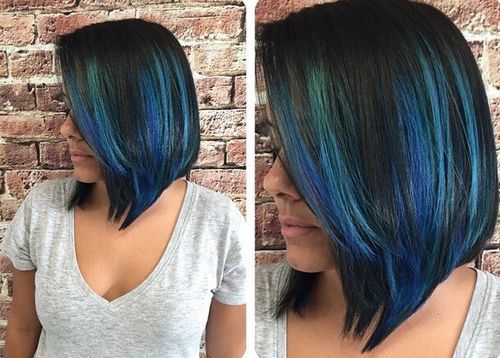 20 Sassy Blue Hair Colors & Styles - Best Blue Hairstyles