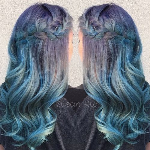 20 Sassy Blue Hair Colors & Styles - Best Blue Hairstyles