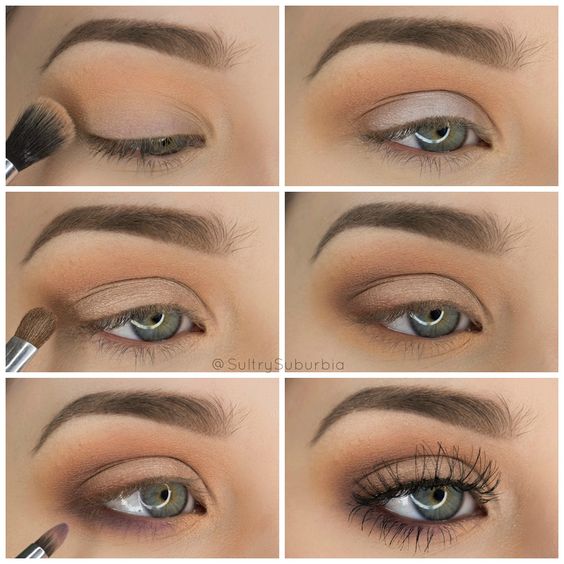 10 Super Easy Step by Step Eyeshadow Tutorials for Beginners