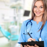 beautiful nurse girl