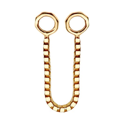 Box Chain Piercing Jewelry Hoop
