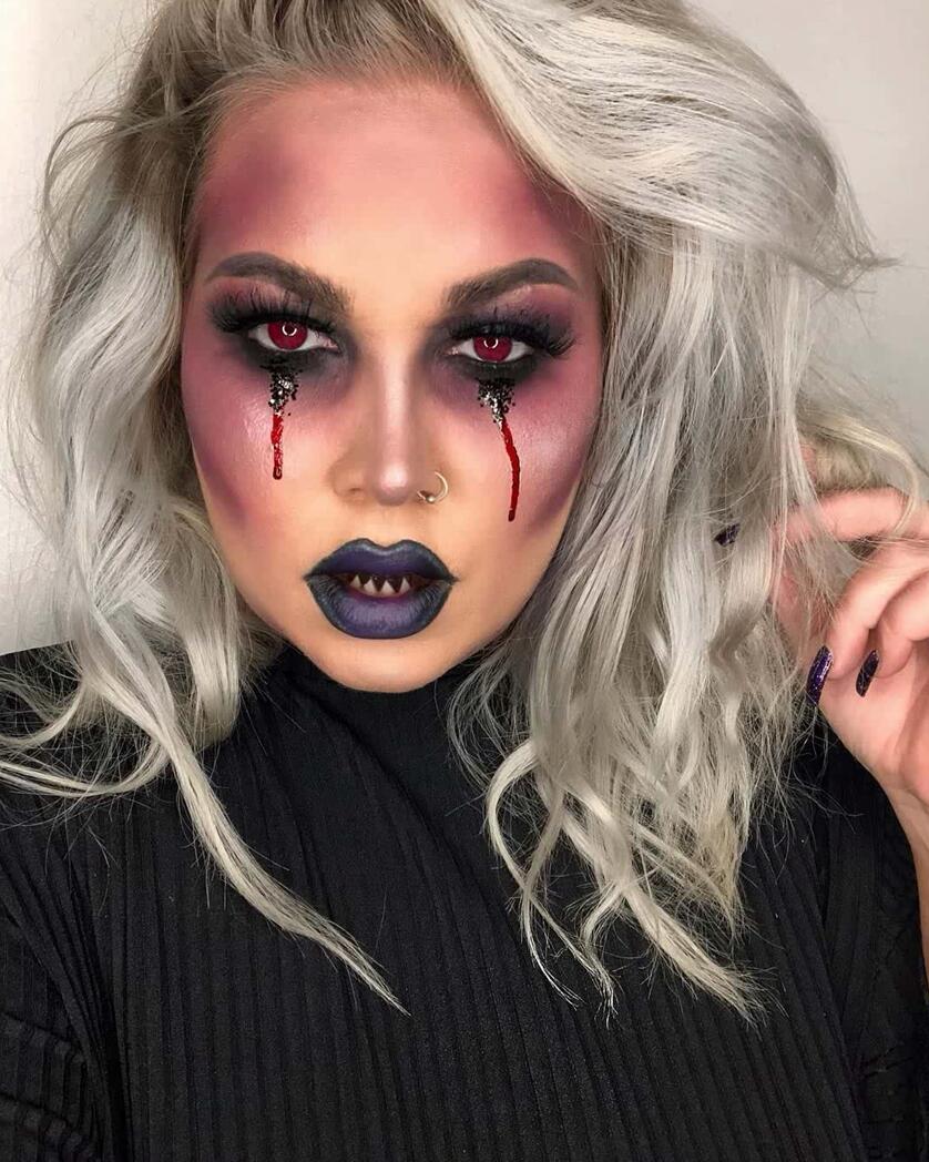 Fake Blood Halloween Makeup