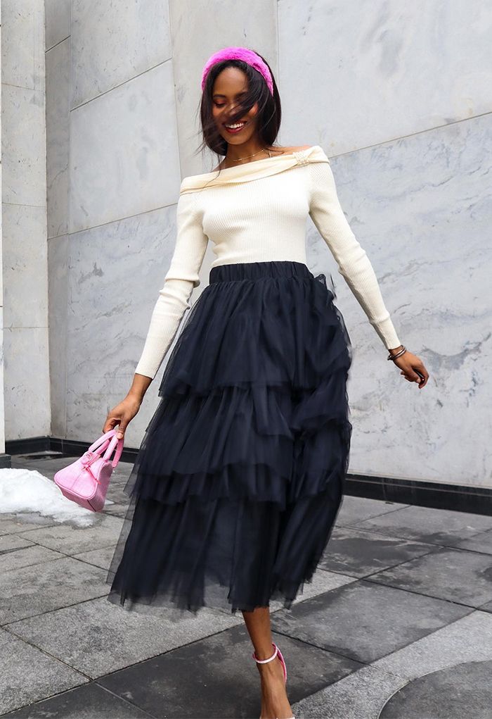 Tulle Skirt outfit ideas 1