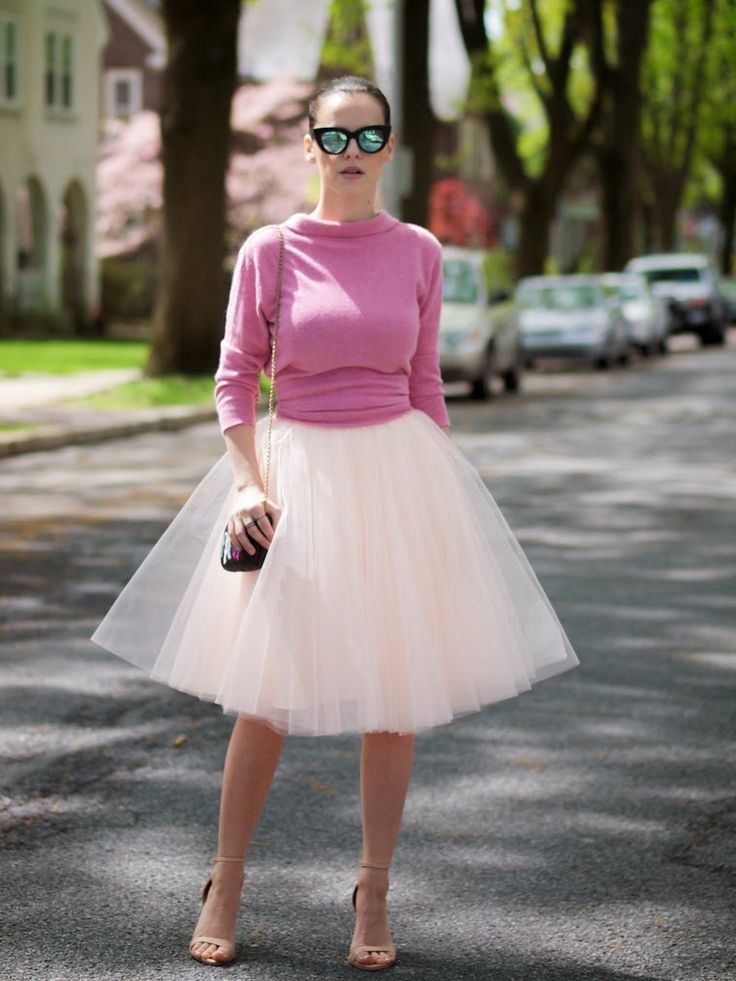 Tulle Skirt outfit ideas 14