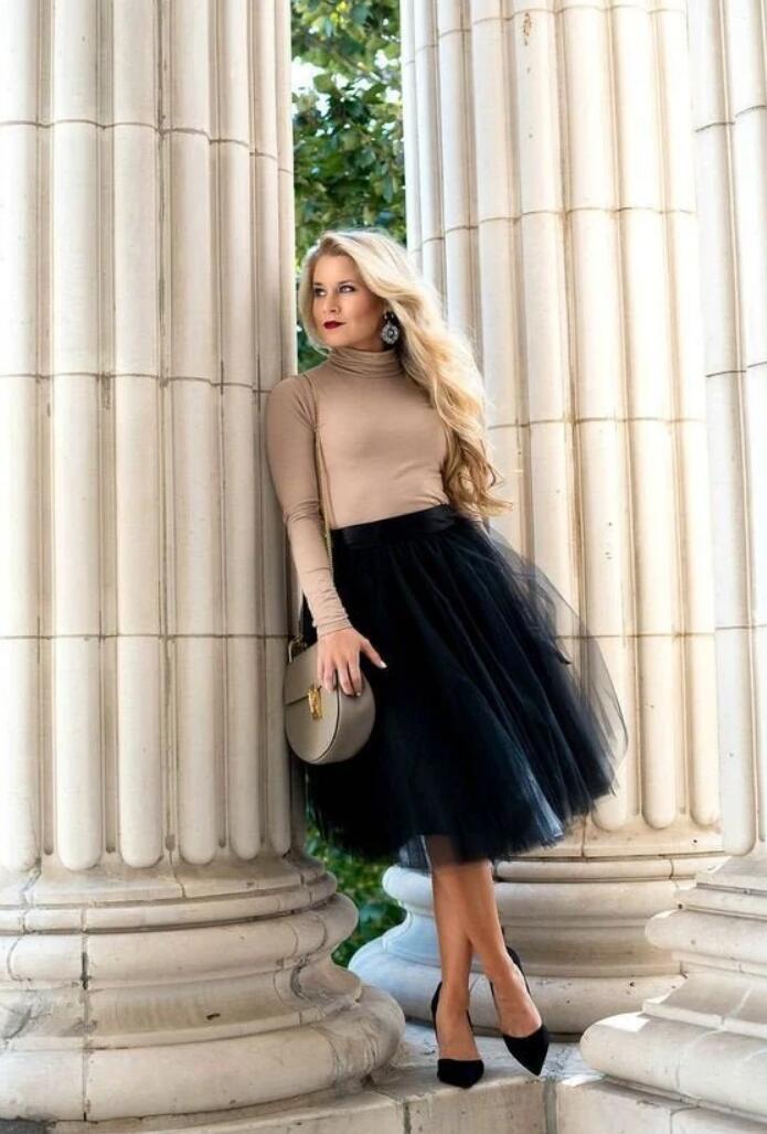 Tulle Skirt outfit ideas 16