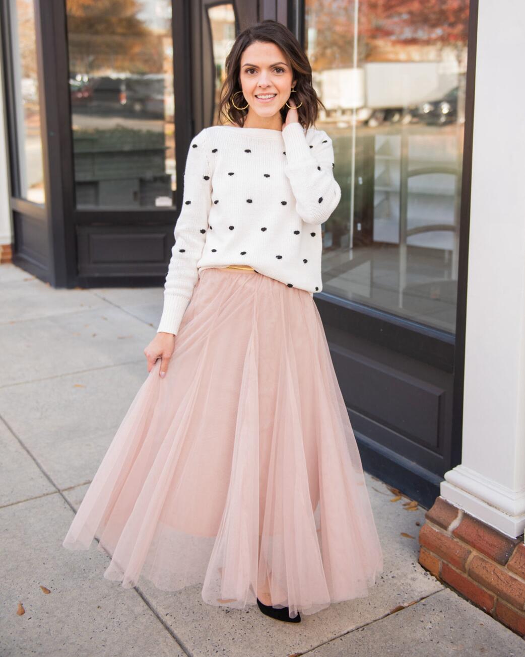 12 Perfect Outfits That Show How To Rock A Tulle Skirt - Pretty Designs