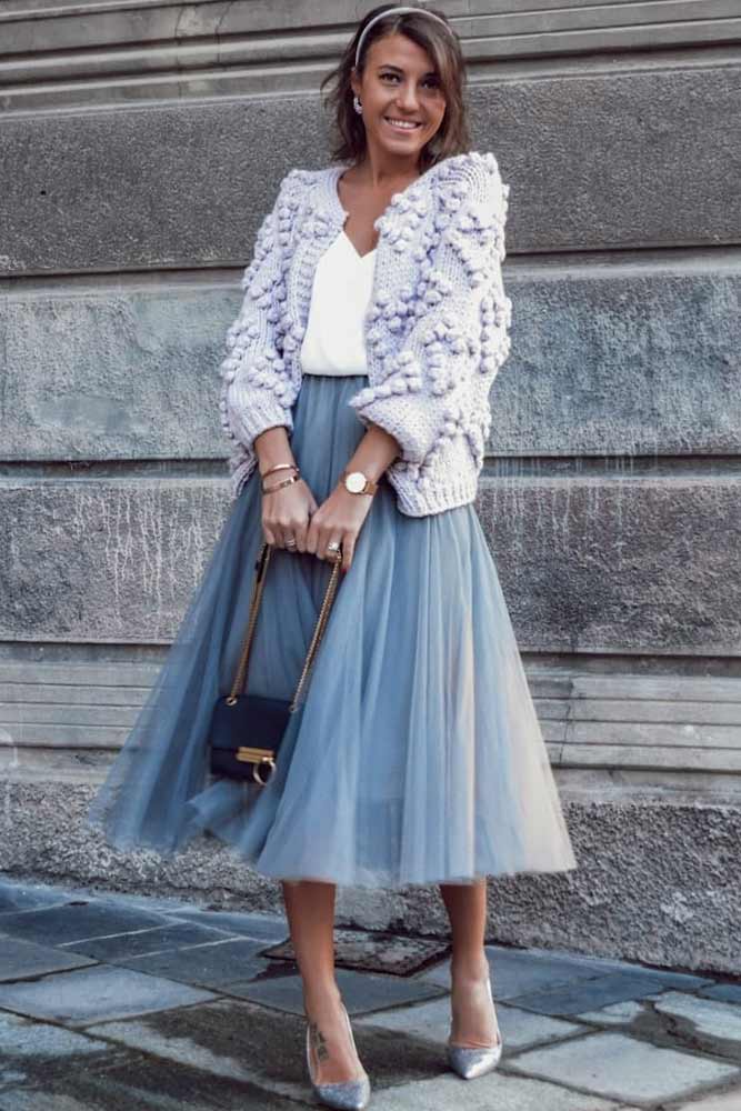 Tulle Skirt outfit ideas 20